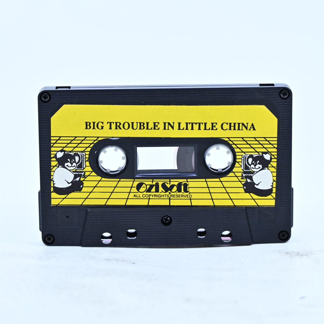 Rampage + Big Trouble in Little China - OziSoft - Commodore 64 Game - Cassette