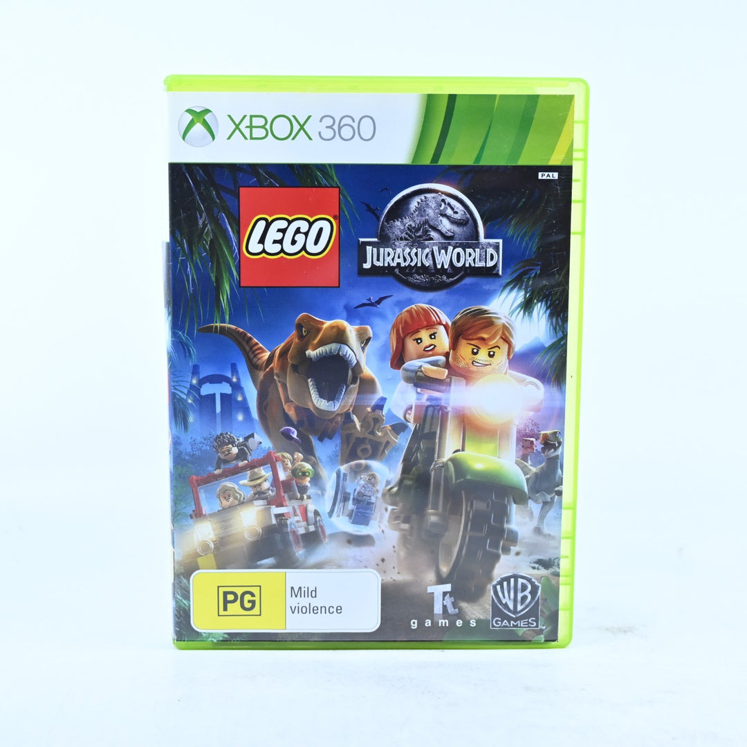 LEGO Jurassic World - Xbox 360 Game + Manual - PAL - MINT DISC!