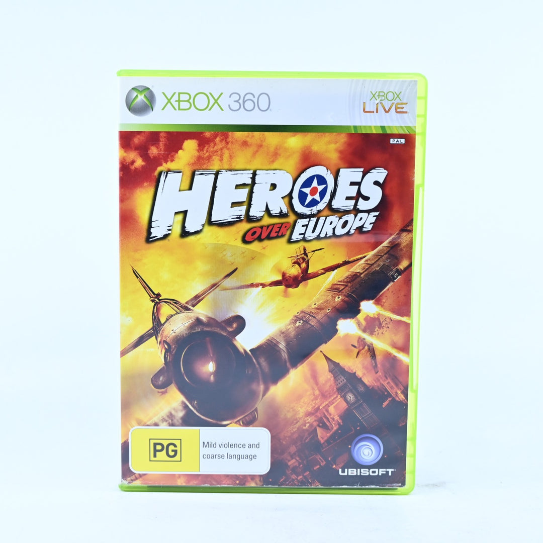 Heroes Over Europe - Xbox 360 Game + Manual - PAL - MINT DISC!
