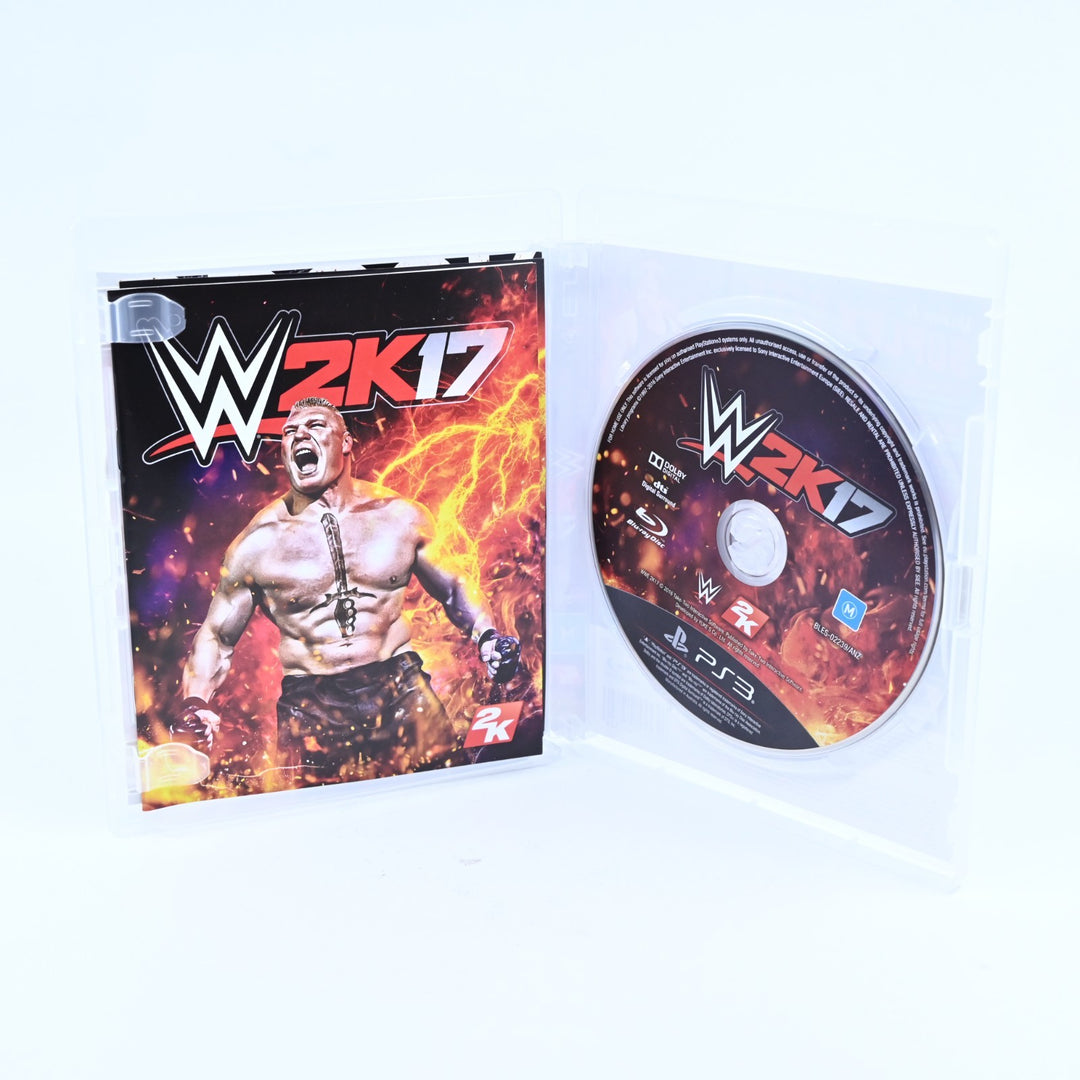 WWE W2K17 - Sony Playstation 3 / PS3 Game + Manual - FREE POST!