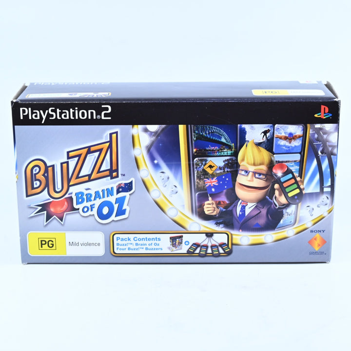 Buzz! Brain of Oz - Big Box - Sony Playstation 2 / PS2 Game - Read Description