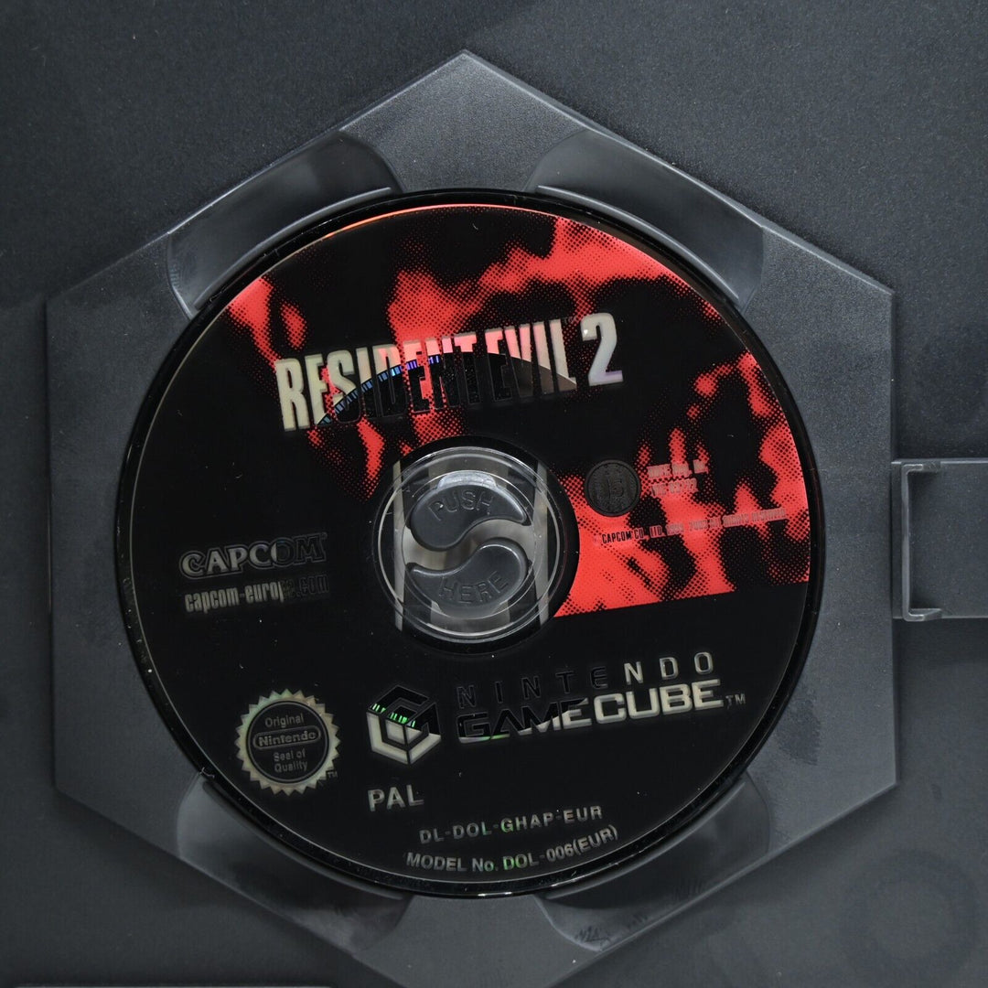 Resident Evil 2 - Nintendo Gamecube Game + Manual - PAL - FREE POST!