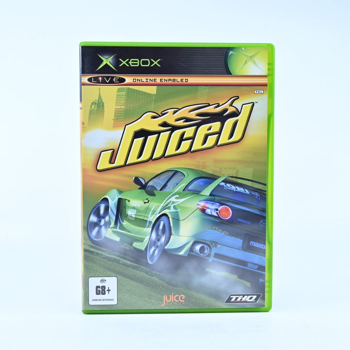 Juiced - Original Xbox Game + Manual - PAL - MINT DISC!