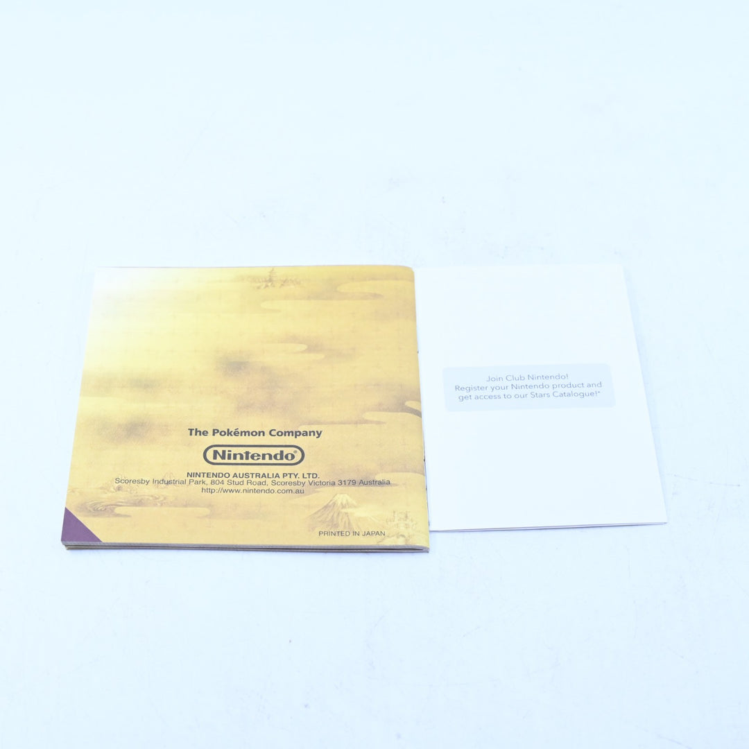 Pokemon HeartGold Version - Nintendo DS Game - PAL + Manual - FREE POST!