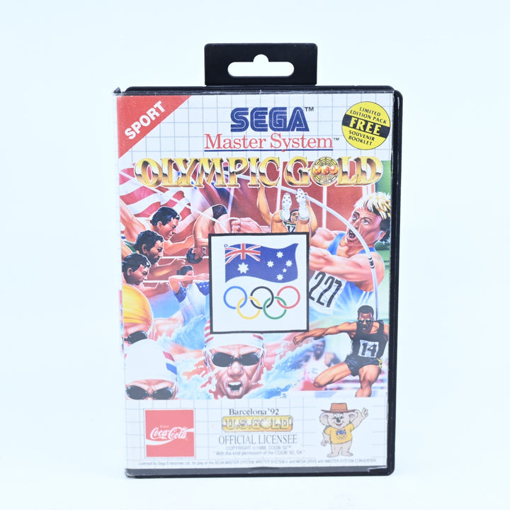Olympic Gold - Sega Master System Game + Manual - PAL - FREE POST!