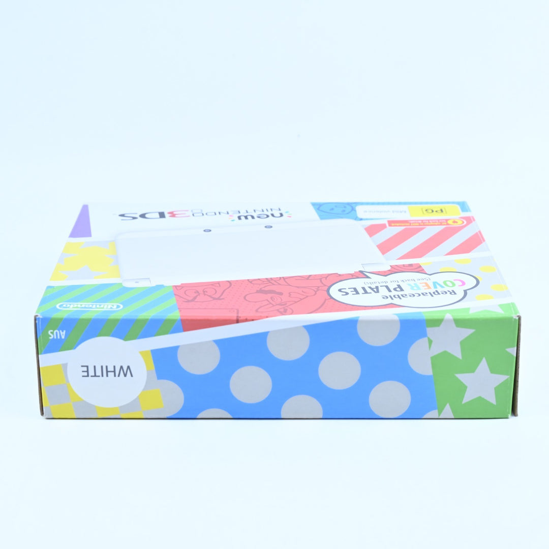 White - 'New' Nintendo 3DS Boxed Console - KTR-001 - PAL - FREE POST!