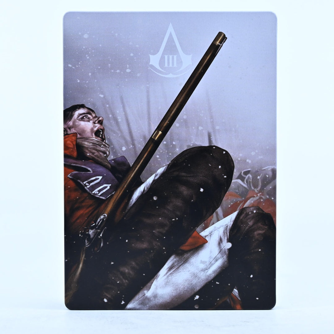 Assassin's Creed III - Steelbook - Xbox 360 Game + Manual - PAL - MINT DISC!