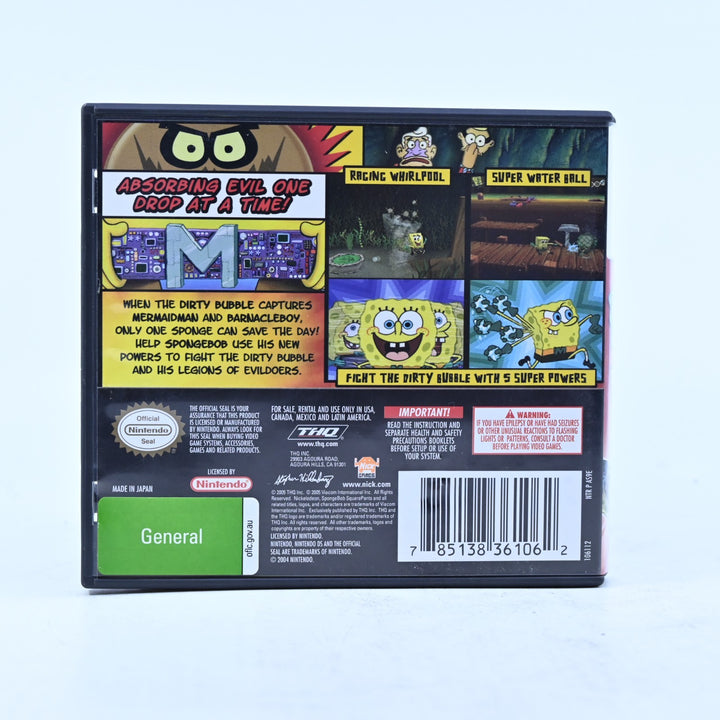 SpongeBob SquarePants: The Yellow Avenger - Nintendo DS Game - PAL + Manual