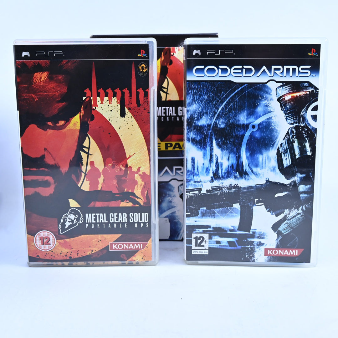 Metal Gear Solid: Portable Ops & Coded Arms - Double Pack - Sony PSP Game