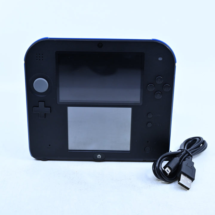 Blue / Black - Nintendo 2DS Console - FTR-001 - PAL - FREE POST!