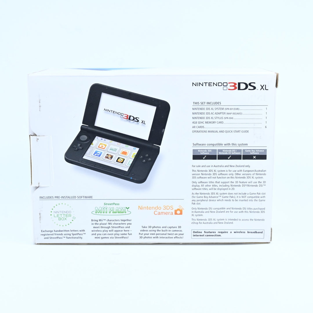 SPR-001(EUR) - Blue / Black Nintendo 3DS XL Boxed Console - PAL - FREE POST!