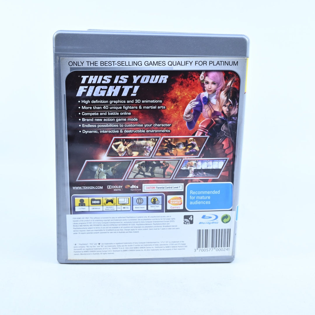 Tekken 6 - Sony Playstation 3 / PS3 Game + Manual - MINT DISC!