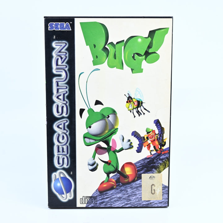 Bug! - Sega Saturn Game + Manual - PAL - MINT DISC!
