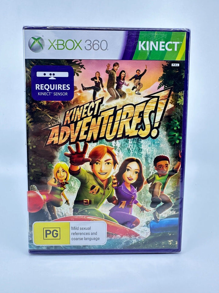 SEALED! Kinect Adventures! - Xbox 360 Game - PAL - FREE POST!