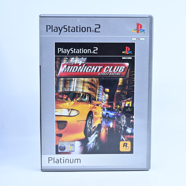 Midnight Club - Sony Playstation 2 / PS2 Game + Manual - PAL - MINT DISC!