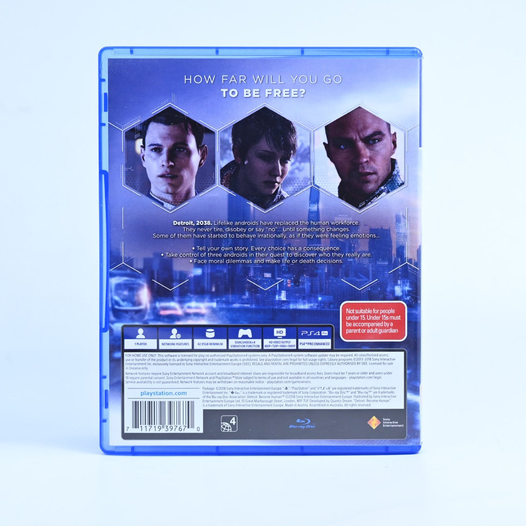 Detroit: Become Human - Sony Playstation 4 / PS4 Game - MINT DISC!