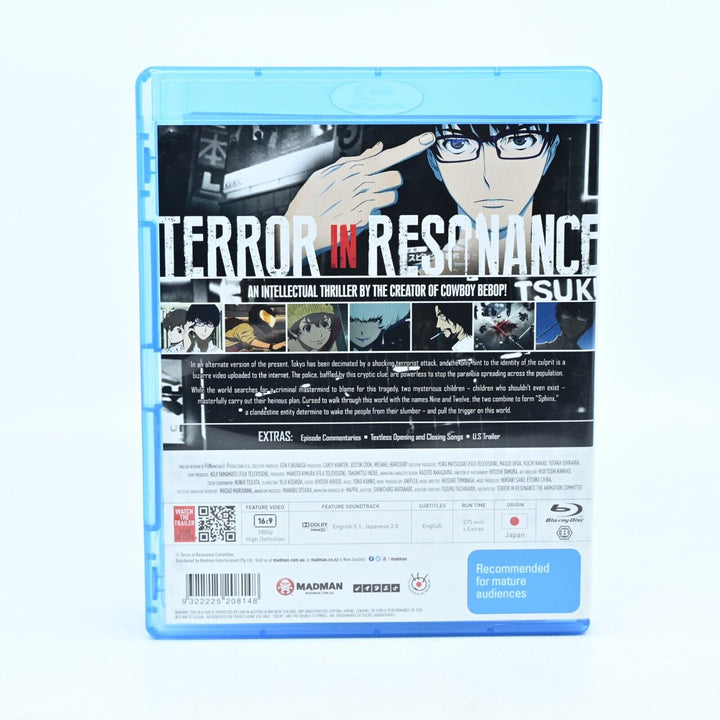 Terror in Resonance - The Complete Series - AUS PAL - Anime Blu-ray - MINT DISC!