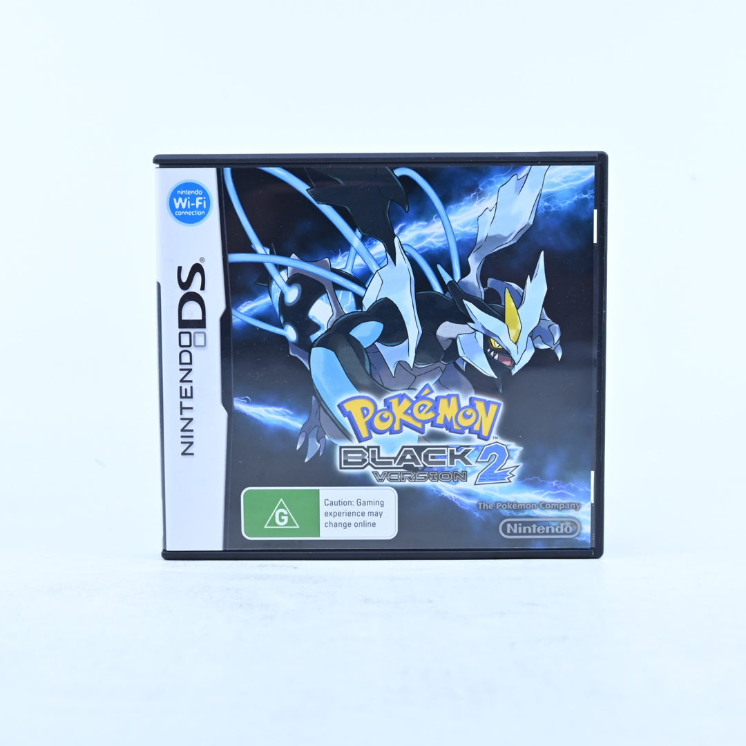 Pokemon Black 2 - Nintendo DS Game - PAL + Manual - FREE POST!