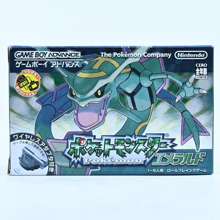 Pokemon Emerald Version - Gameboy Advance / GBA Boxed Game - NTSC-J
