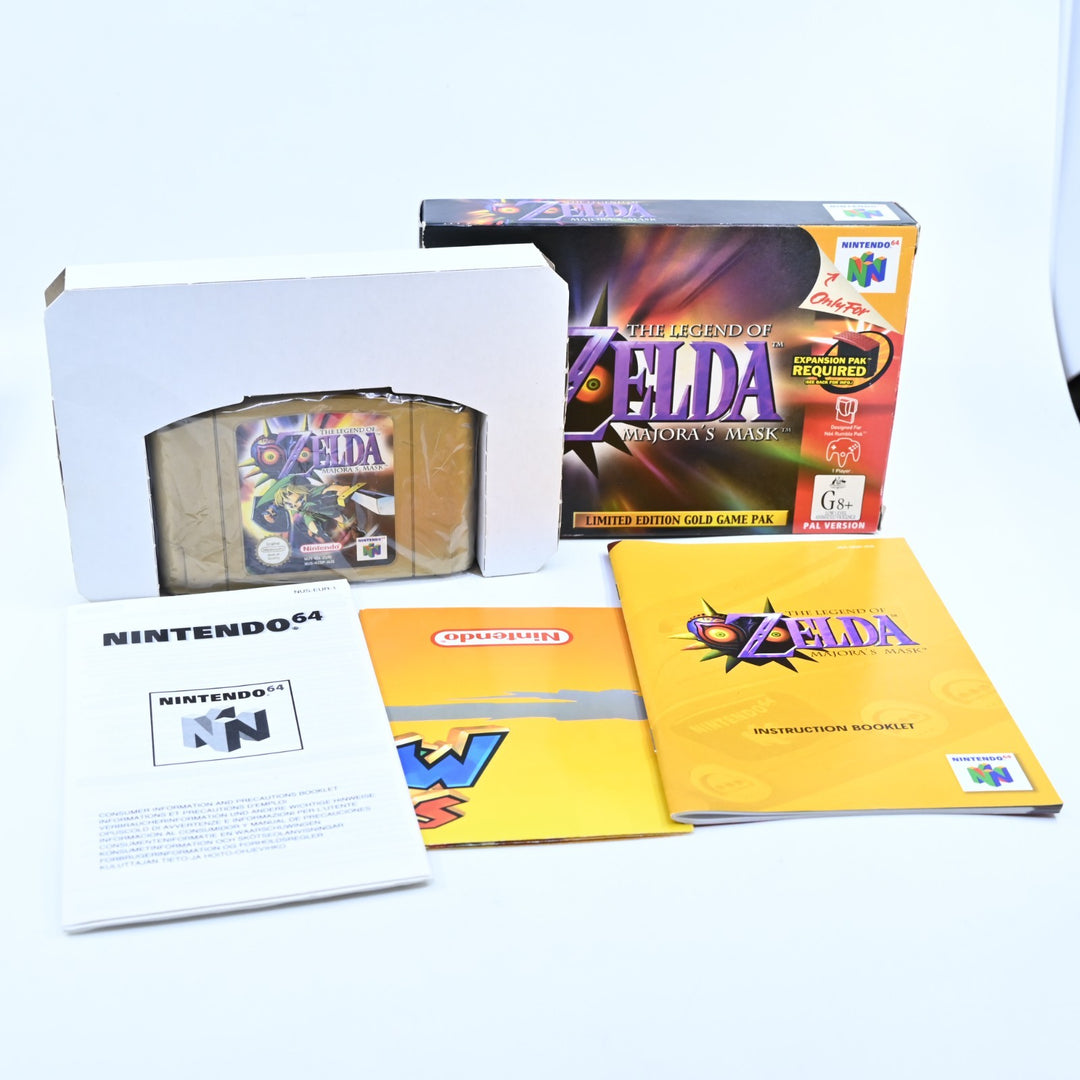 The Legend of Zelda: Majora's Mask - N64 / Nintendo 64 Boxed Game - PAL