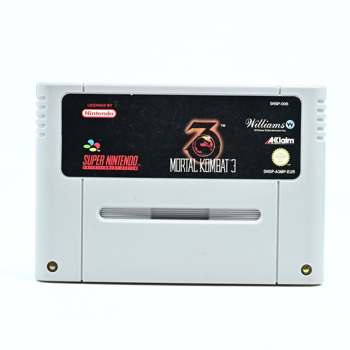 Mortal Kombat 3 - Super Nintendo / SNES Game - PAL - FREE POST!