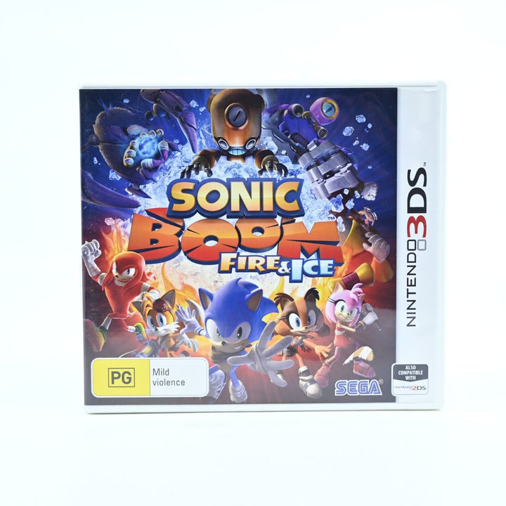 LIKE NEW! Sonic Boom: Fire & Ice - Nintendo 3DS Game - PAL - FREE POST!