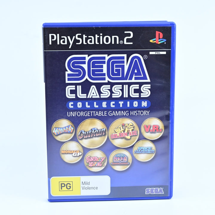 Sega Classics Collection - Sony Playstation 2 / PS2 Game + Manual - PAL