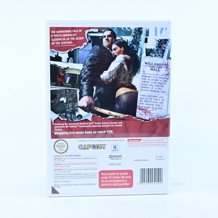 Dead Rising: Chop Till You Drop - Nintendo Wii Game + Manual - PAL - MINT DISC!