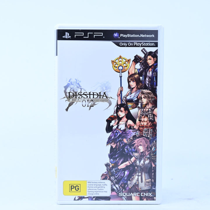 Dissidia 012 [duodecim] FINAL FANTASY - Sony PSP Game + Manual - FREE POST!