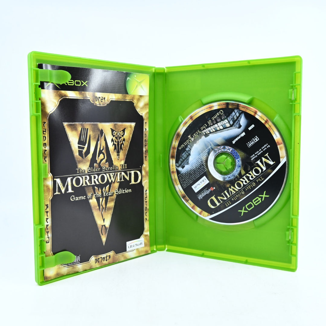 The Elder Scrolls III: Morrowind GOTY Edition - Original Xbox Game - MINT DISC!
