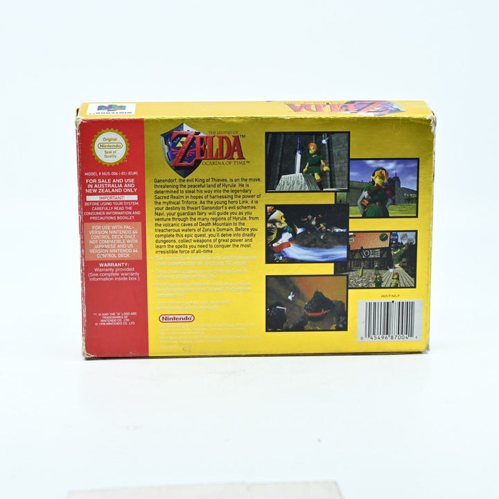 The Legend of Zelda Ocarina of Time - N64 / Nintendo 64 Boxed Game - FREE POST!