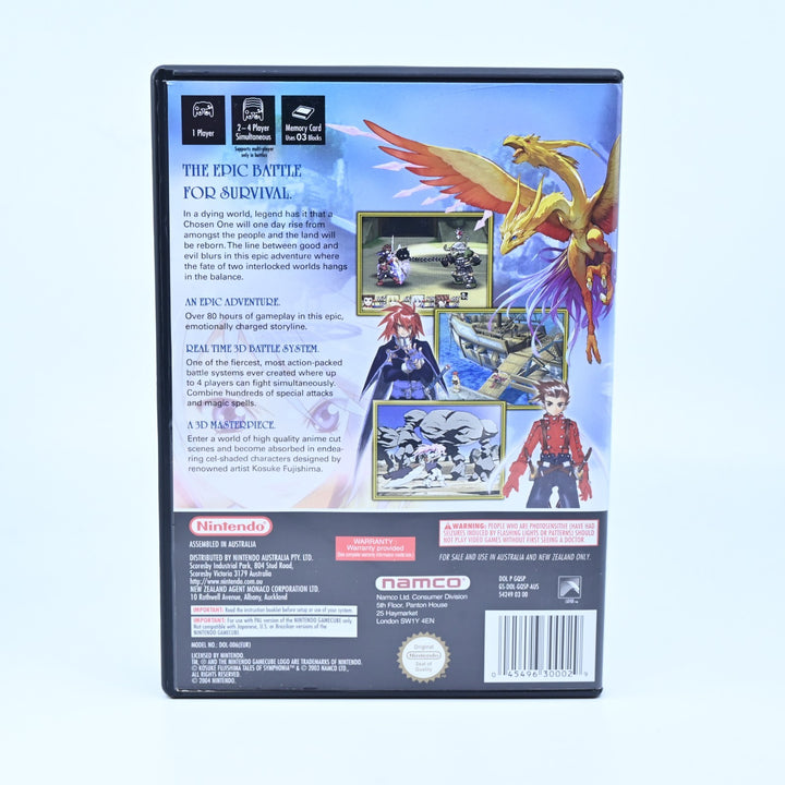 Tales of Symphonia - Nintendo Gamecube Game + Manual - PAL - MINT DISCS!