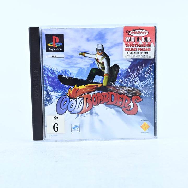 Cool Boarders - Sony Playstation 1 / PS1 Game + Manual - PAL - MINT DISC!