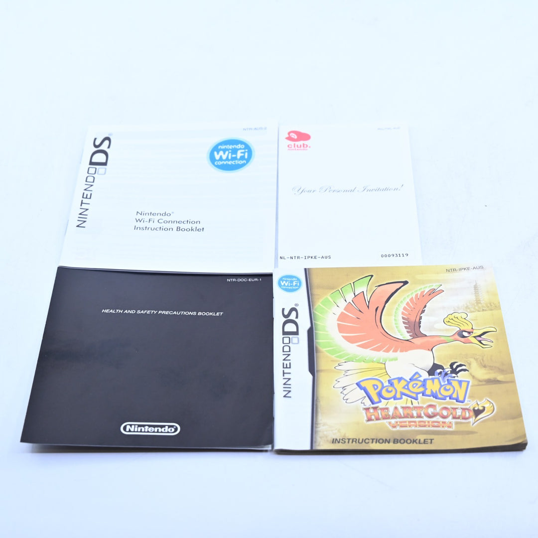 Pokemon HeartGold - Nintendo DS Game - AUS PAL + Manual - Heart Gold