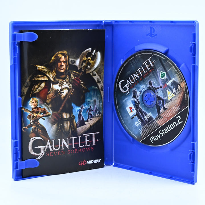 Gauntlet Seven Sorrows - Sony Playstation 2 / PS2 Game + Manual - PAL