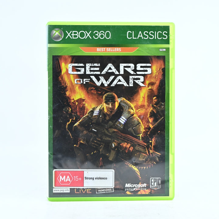 Gears of War - Xbox 360 Game - No Manual - PAL - MINT DISC!