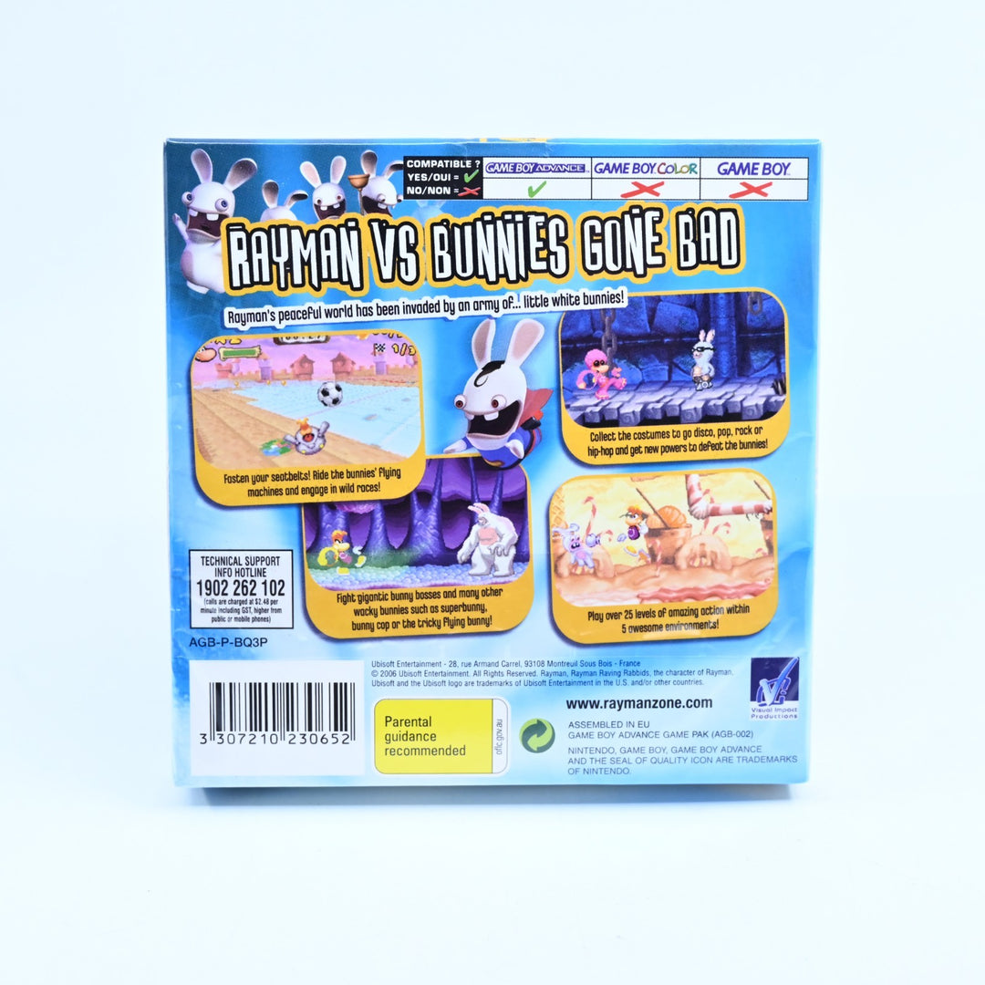 SEALED! Rayman Raving Rabbids - GBA Boxed Game - PAL - FREE POST!