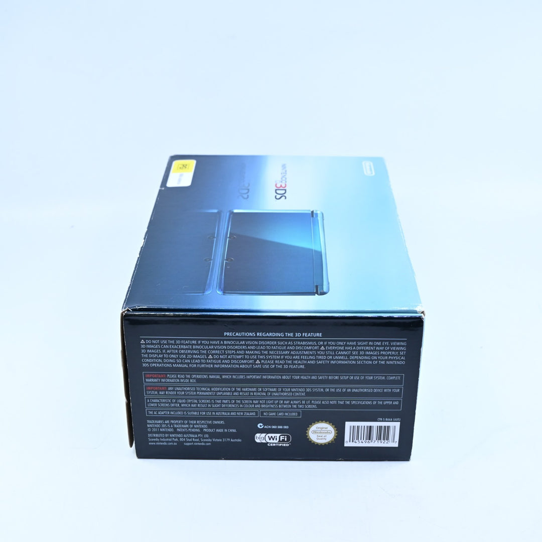 Aqua Blue - Nintendo 3DS Boxed Console - CTR-001 - PAL - FREE POST!