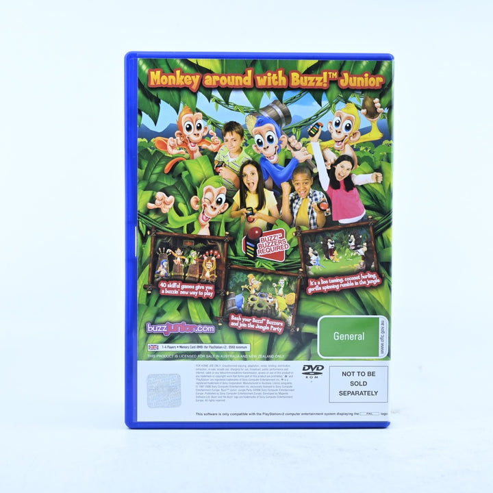 Buzz Junior Jungle Party - Sony Playstation 2 / PS2 Game + Manual - PAL