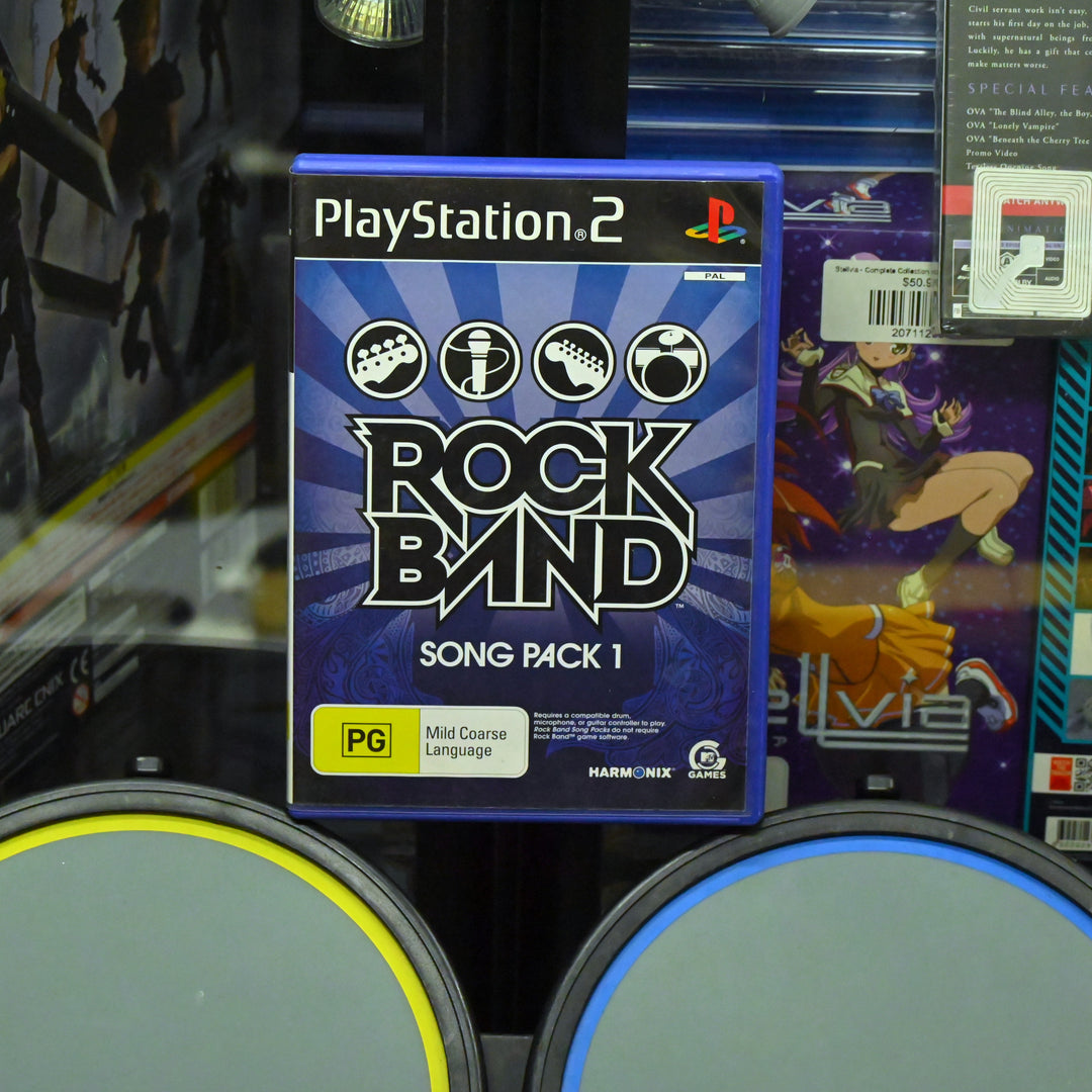 RockBand Band Kit - Wireless Guitar, Microphone & Drum Set - PS3 Accessory
