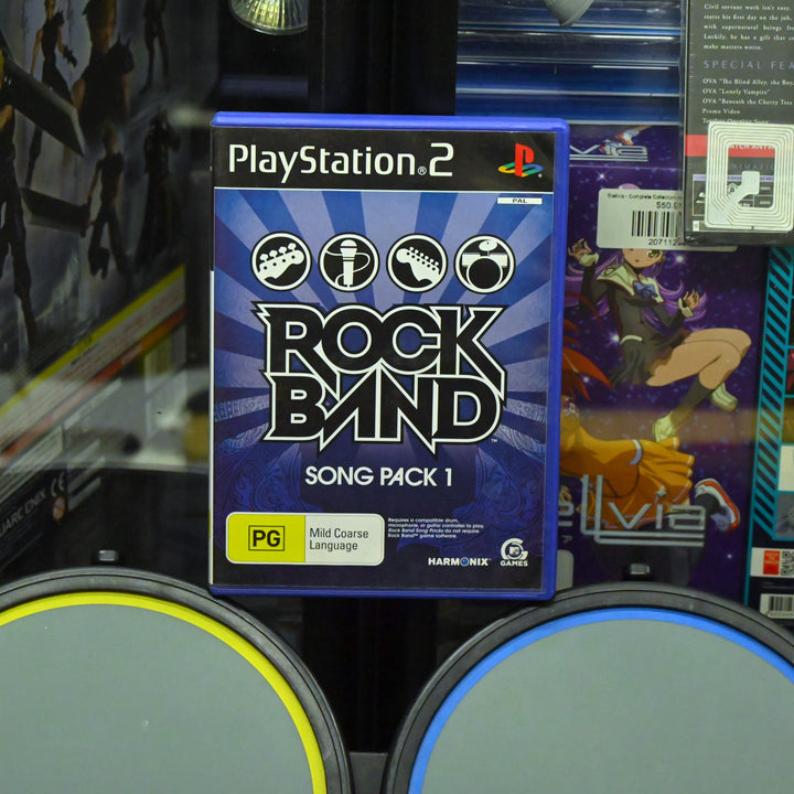 RockBand Band Kit - Wireless Guitar, Microphone & Drum Set - PS3 Accessory