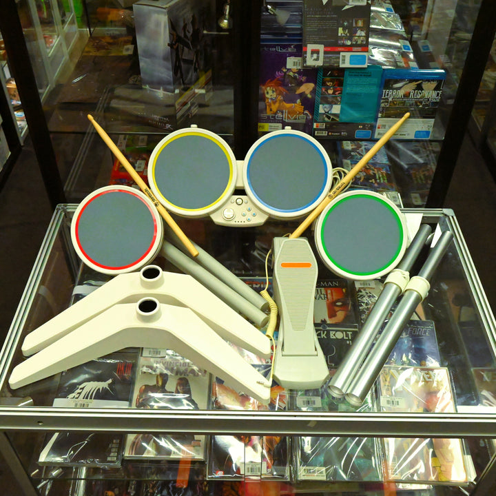Band Kit for Rock Band Wii - 1 Guitar 1 Drums 1 Mic - Nintendo Wii Accessory