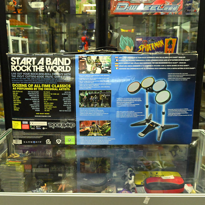 Rock Band Drum Set - Xbox 360 Game + Manual - PAL - MINT DISC!