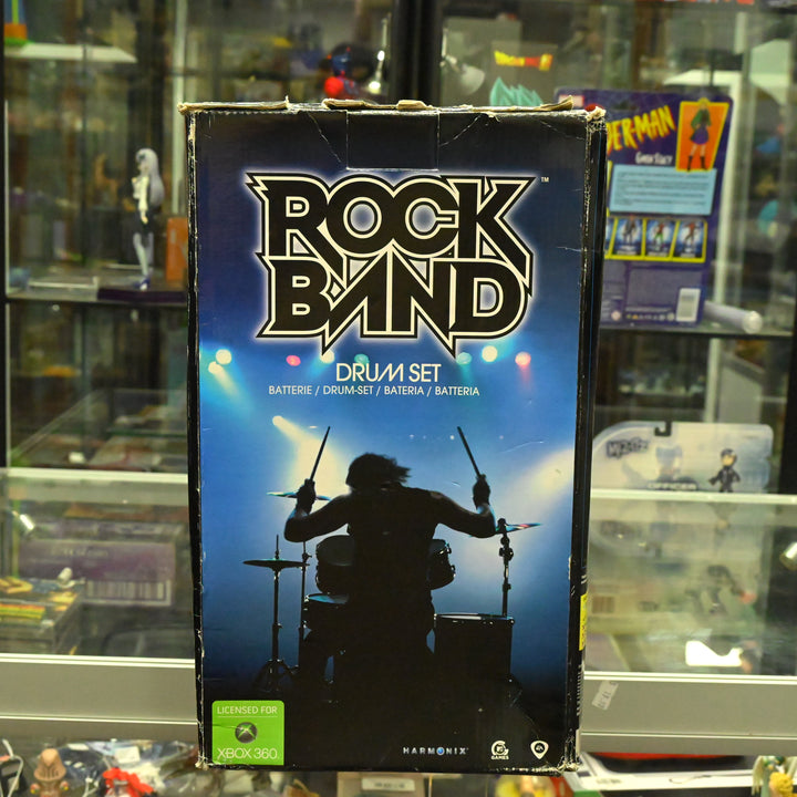 Rock Band Drum Set - Xbox 360 Game + Manual - PAL - MINT DISC!