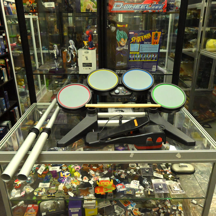 Rock Band Drum Set - Xbox 360 Game + Manual - PAL - MINT DISC!