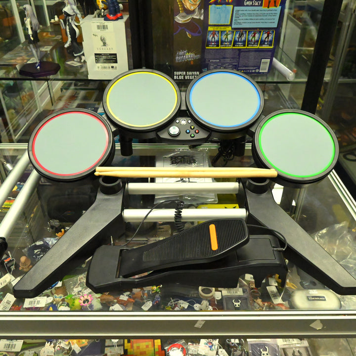 Rock Band Drum Set - Xbox 360 Game + Manual - PAL - MINT DISC!