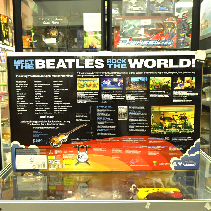 The Beatles Rock Band Bundle - Nintendo Wii Game + Manual - PAL - MINT DISC!